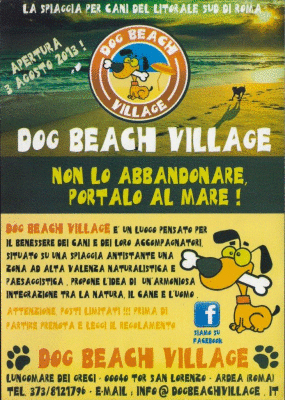 DOG BEACH VILLAGE 1